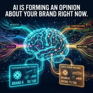 How AI Forms Opinions About Your Brand Without You