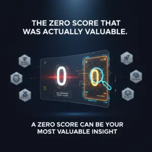 The Zero Score That Was Actually Valuable