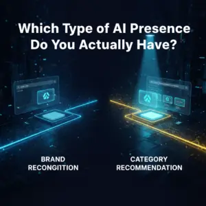 Brand Recognition vs Category Recommendation: Where Do You Stand?